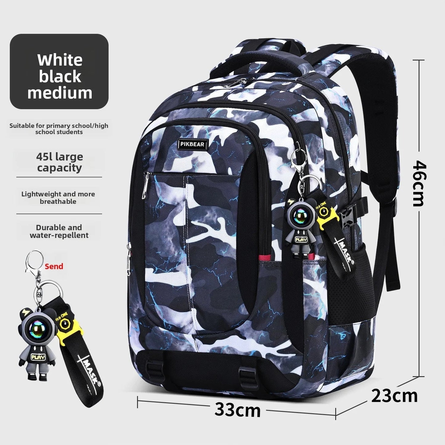 BackEasePro™ Orthopädischer Schulrucksack