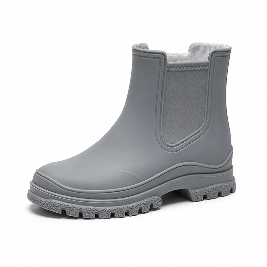 Chelsea-Gummistiefel wasserdicht & rutschfest – trockene Füße bei Regen, Laub & Matsch