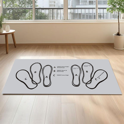 EarthPulse™ | Squat Matte – Perfekte Kniebeugen-Form & rutschfester Halt