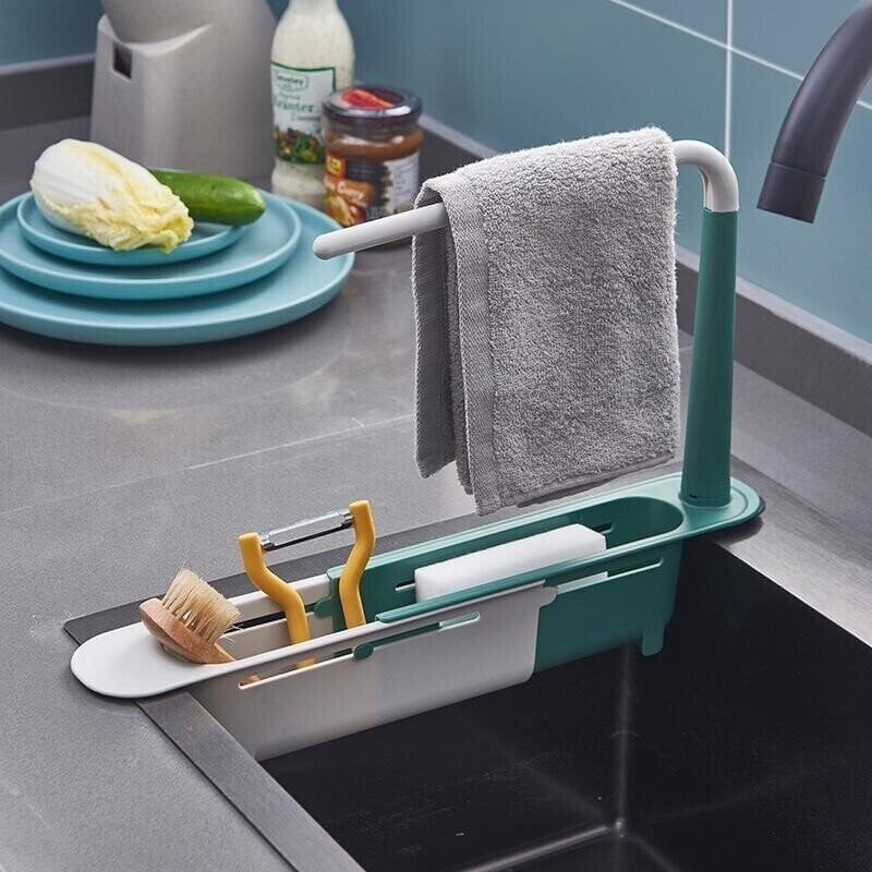 PureSink™ – Ausziehbares Küchengestell für Spüle zur platzsparenden Organisation | 50% Rabatt