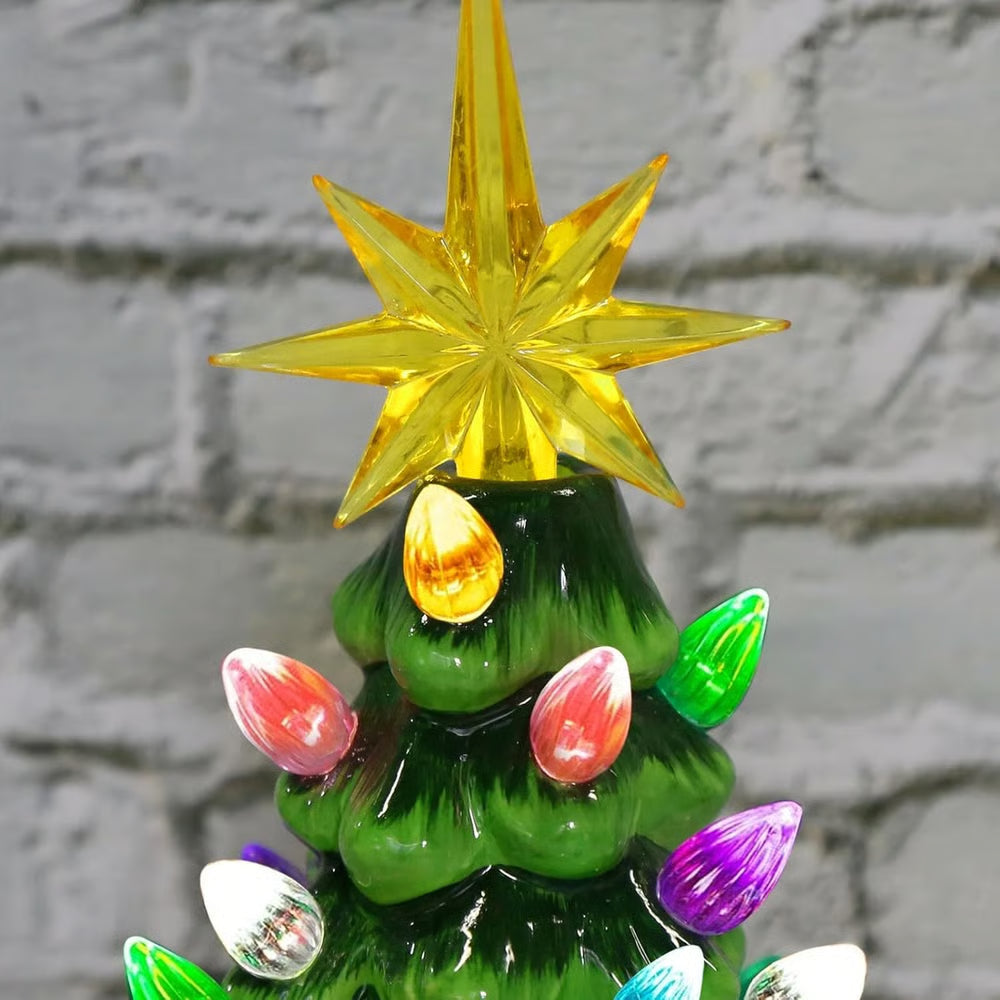 Wichtel-Baum aus Kunstharz als Tischdeko
