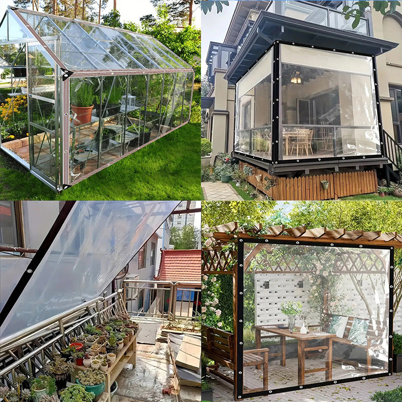 VitraGuard™ | Transparenter Wetterschutz für Garten, Möbel & Außenbereiche
