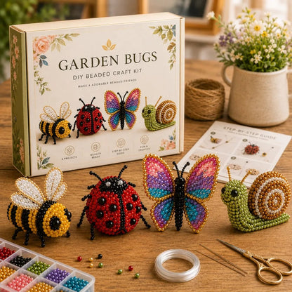 3D-Perlentiere Bastelset für Anfänger | BeadCraft Bliss
