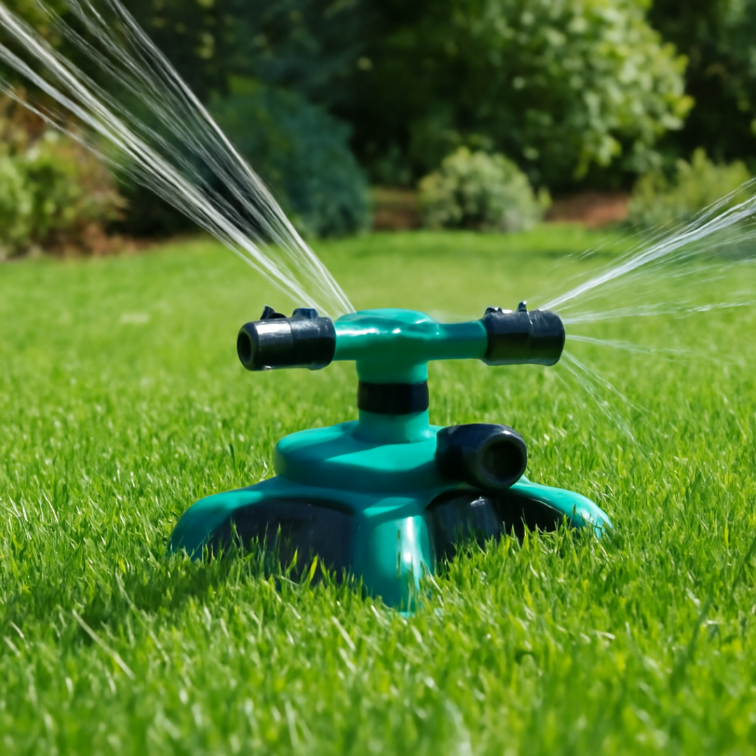 Spinspray™ | Gartensprinkler – 360° Bewässerung, verstellbar & wetterfest
