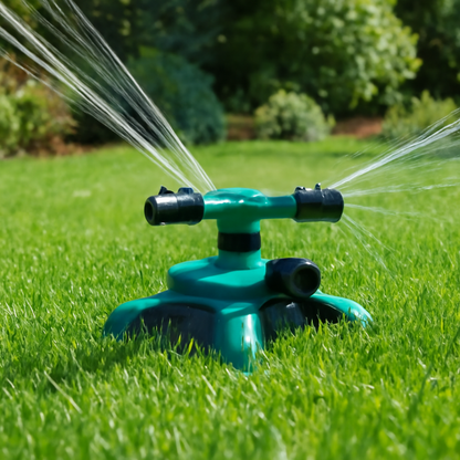 Spinspray™ | Gartensprinkler – 360° Bewässerung, verstellbar & wetterfest