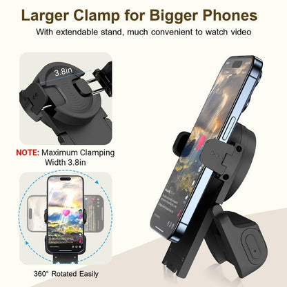 SnapGrip™ | Der stabile Smartphone-Griff mit Bluetooth-Fernauslöser für verwacklungsfreie Fotos und Videos