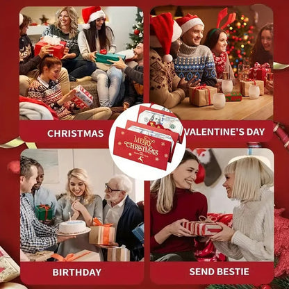 Weihnachts-Geldumschlag Geschenkidee