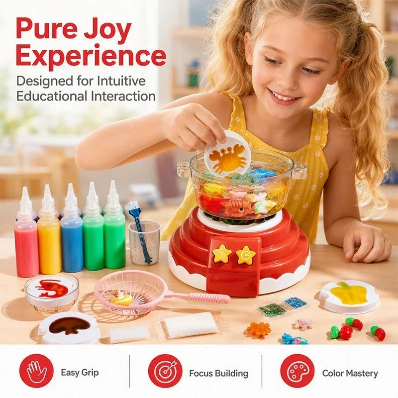3D-Wasserfiguren Bastelset für Kinder