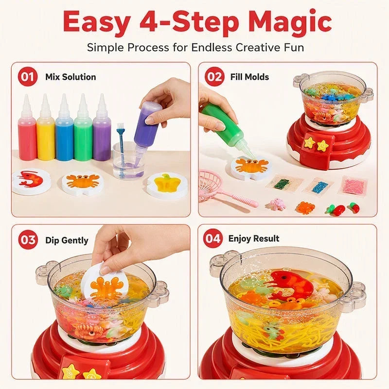 Wasserfiguren Kreativset Set-Größen