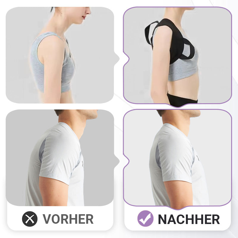50% RABATT | Universeller Haltungskorrekturgürtel für Rücken & Schultern – Schmerzfrei und aufrecht in Minuten!