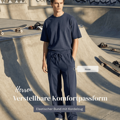 Stretch-Jogginghose Herren mit Kordelzug bequem