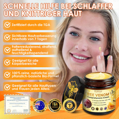 HealSkin™ – Straffende Anti-Aging-Creme mit Bienengift-Peptiden | Nur heute 50% RABATT
