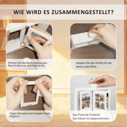 1+1 GRATIS | Foto-Fliprahmen für Sofortbilder – deine Lieblingsmomente zum Durchblättern