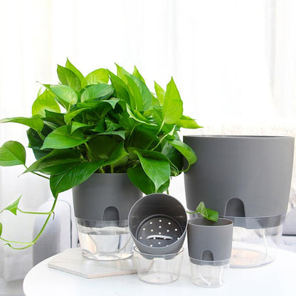 GreenFlow™ | Selbstbewässernder Hydro-Kultur-Blumentopf