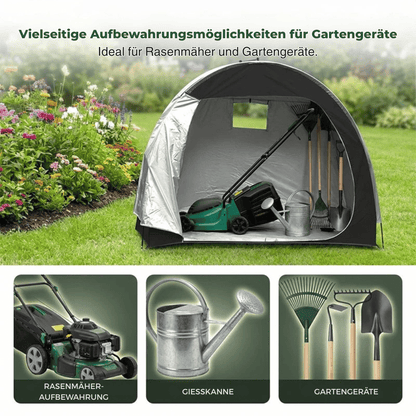 BikeShield — Wetterfester Fahrrad-Unterstand | 50% RABATT