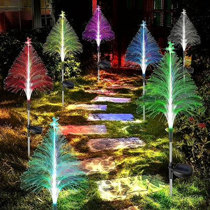 Solar Weihnachtsbaum Set Detailansicht