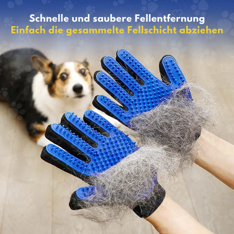 50% Rabatt | FurGo™ – Pflegehandschuhe für Haustiere (2 Handschuhe) für sanfte Fellpflege