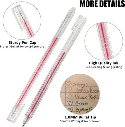 LusterScript — Glitzer-Gelstift-Sets | 50% RABATT