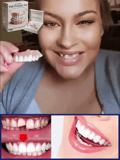 Zahnprothese™ – Natürliches Lächeln, bequeme Passform & wiederverwendbar