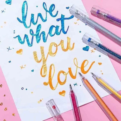 LusterScript — Glitzer-Gelstift-Sets | 50% RABATT