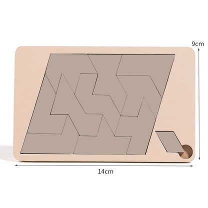 MindFlex™ – Gehirnpuzzle Holz-Tangram | 50 % RABATT
