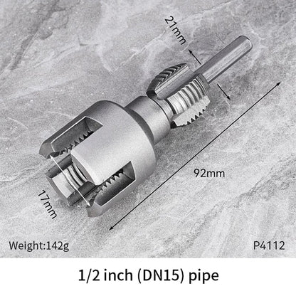 PipeMaster™ | Gewindeschneider – Innen & Außen präzise in einem Tool