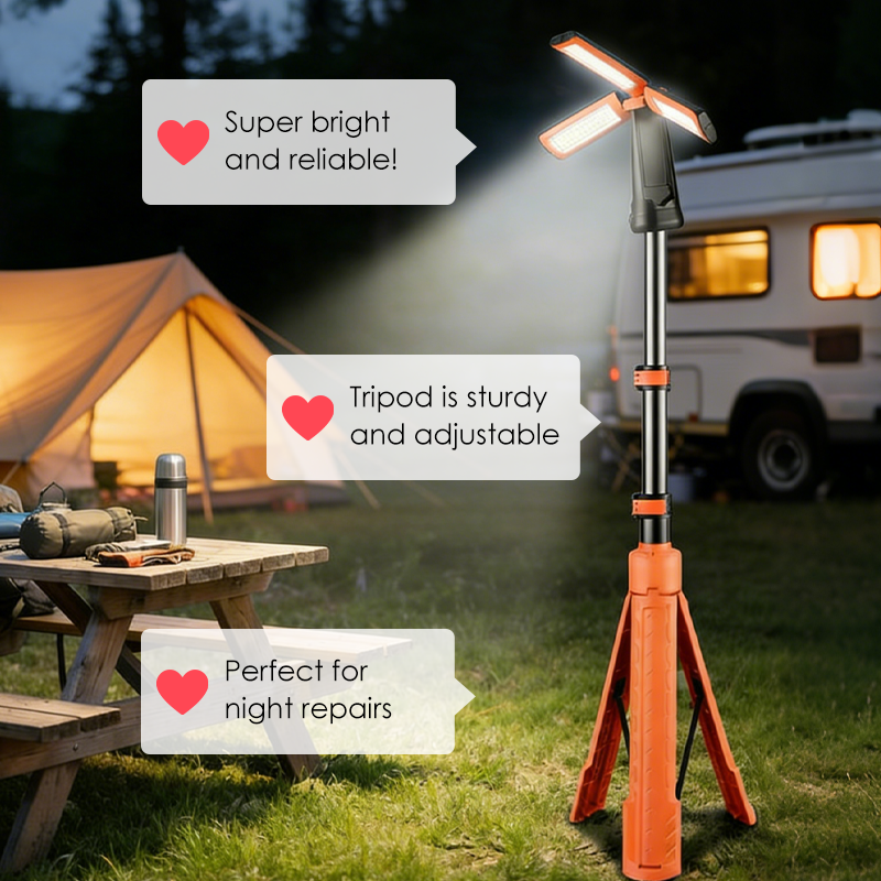 NovaGlow™ | Ultimative tragbare helle LED-Lampe für jedes Abenteuer