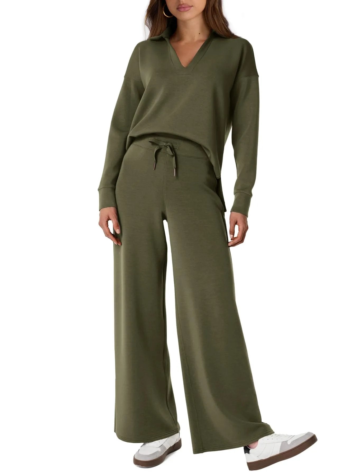 Sweatsuits™ | Damen 2-teilige Sets, lässige Outfits mit langärmligen Sweatsuits