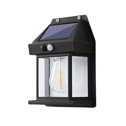 Solarleuchte warmes Licht im Garten