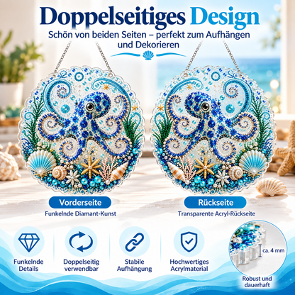 DIY Perlenbild Meerestiere mit 3D-Effekt