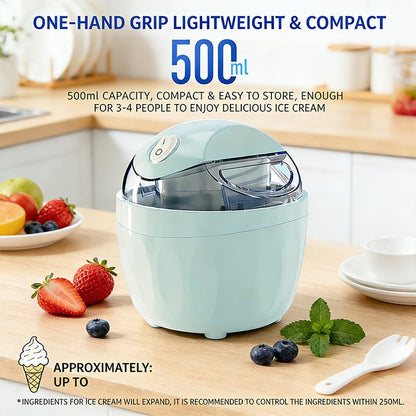 ChillCraft™ | 3-in-1 Dessert Maker – Eis, Sorbet & Joghurt Maschine, kompakt & schnell