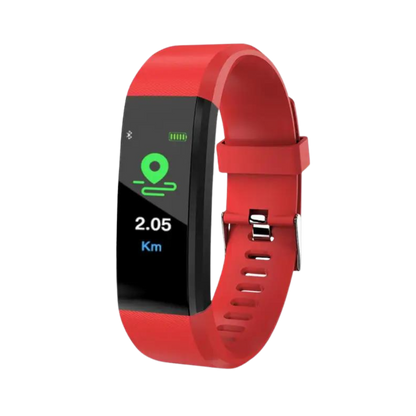 Smartwatch mit Herzfrequenzanzeige Schlaftracking und Benachrichtigungen