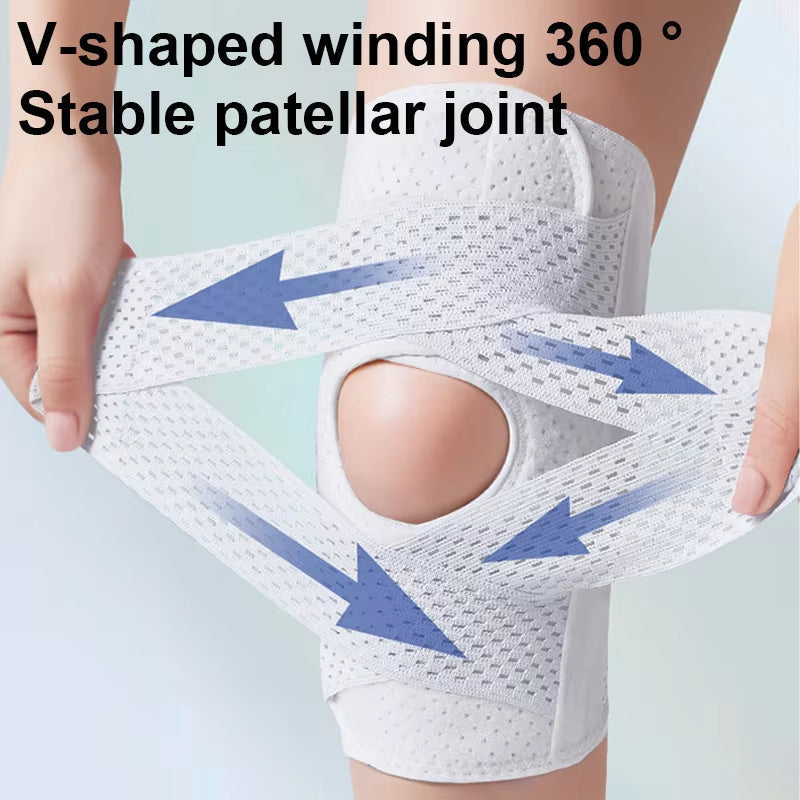Kniebandage mit Kompression verstellbar 2er-Set | KneeGuard