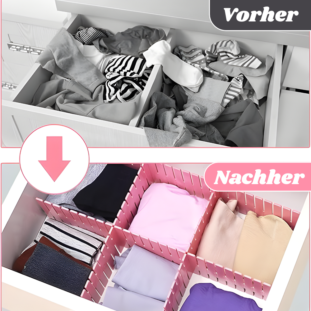 SortiFlex™ | Schubladenteiler | 1+1 GRATIS