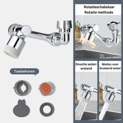TwistTap™ – 1080-Grad-drehbare Verlängerungskran für flexible & praktische Nutzung | 50% Rabatt