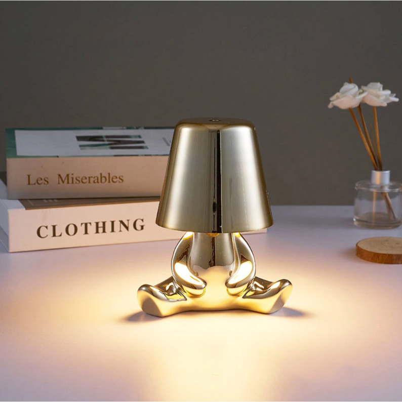 Mr. Gold™ – Elegante Touch-LED-Lampe für Modernes Wohndesign
