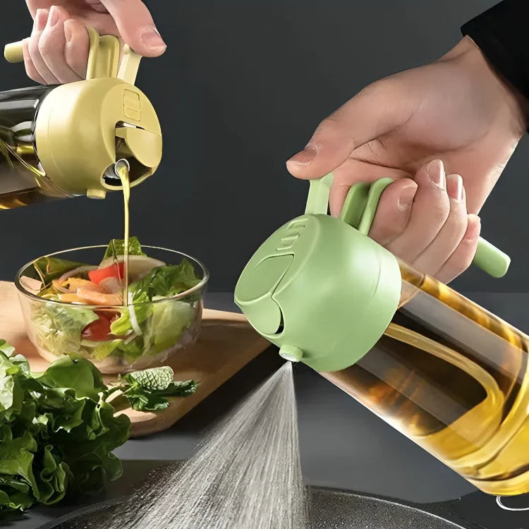 SmartSpray™ Öl-Sprühflasche – Perfekt für Airfryer, Salat & gesundes Kochen