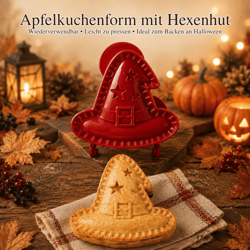 Halloween Pie Formen Set mit 8 Motiven für Mini Pies und Teigtaschen