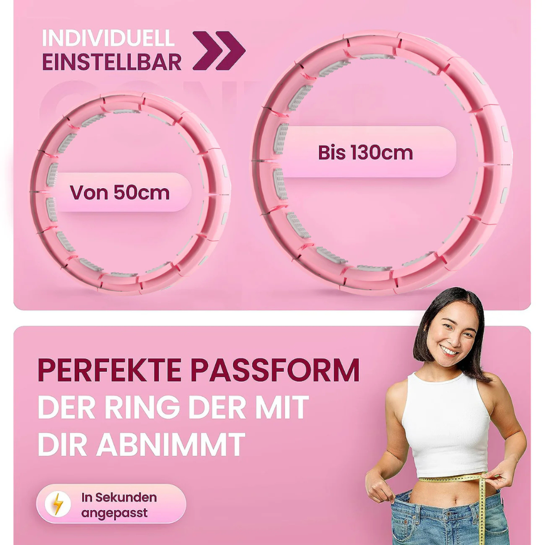 SlimHoop™ | Spielerisch Kalorien verbrennen & zuhause aktiv bleiben | NUR HEUTE GRATIS Trinkflasche im Wert von 19,95 € 🎁