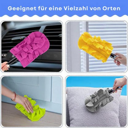 Mikrofaser-Wischpads | Staub, Haare & Schmutz in einem Wisch - 5er-Set