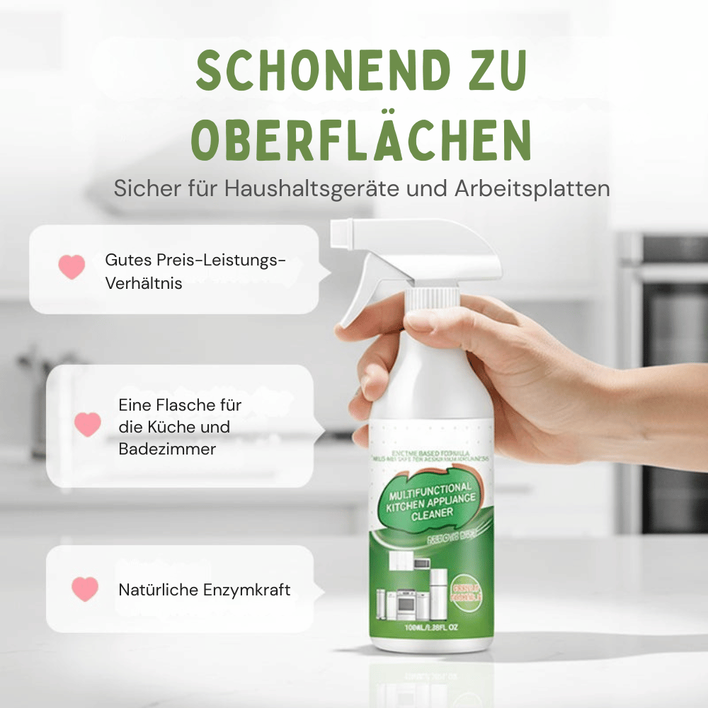 Enzymatischer Fettlöser & Allzweckreiniger | PureClean