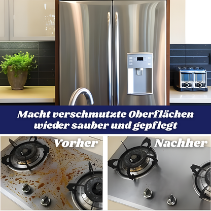 EdelGlanz™ | Edelstahl-Reinigungswachs