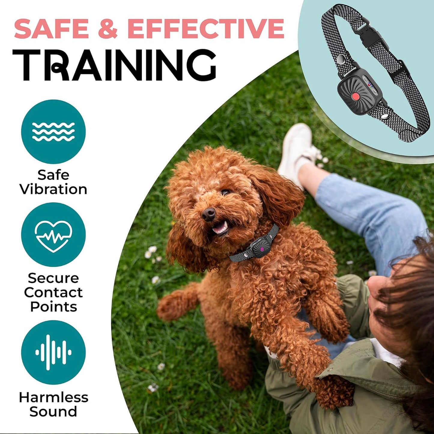 QuietPaw™ - Sanfte, intelligente Bellenkontrolle für ruhige, glückliche Hunde