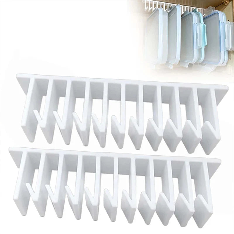 SleekStack Deckel-Organizer weiß