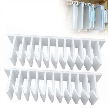 SleekStack Deckel-Organizer weiß
