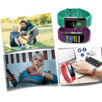 HealthTrack™ | Senioren-Smartwatch mit Gesundheitsfunktionen