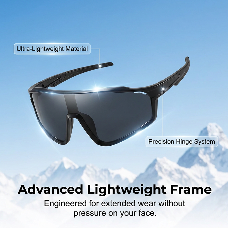 VisionFlex™ | Sportbrille – Photochrom, UV-Schutz & Panorama-Design