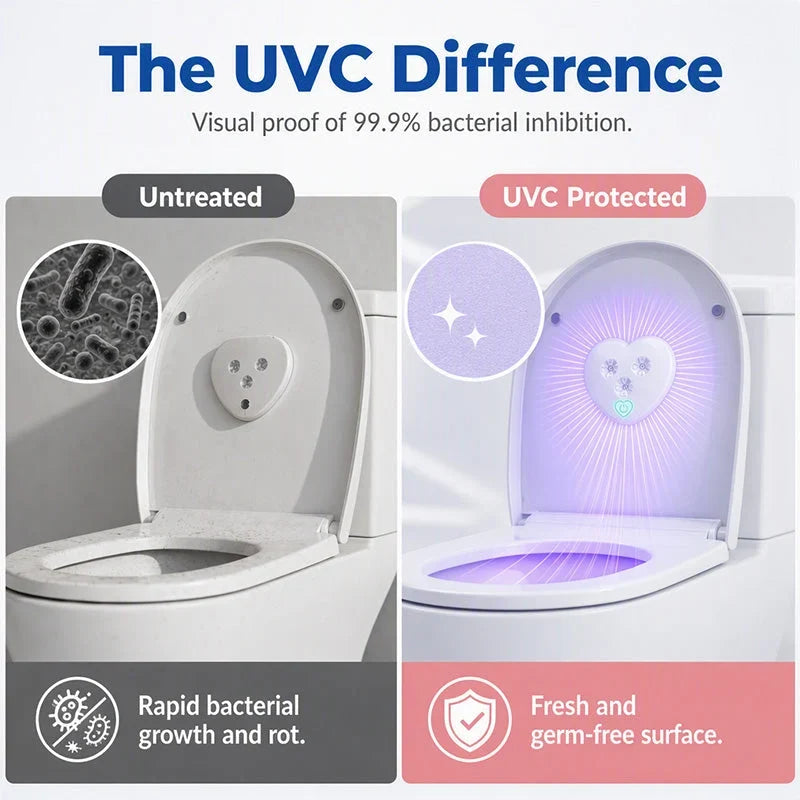 HeartGlow™ - UVC-Toilettenlicht mit automatischem Sensor | 1+1 GRATIS