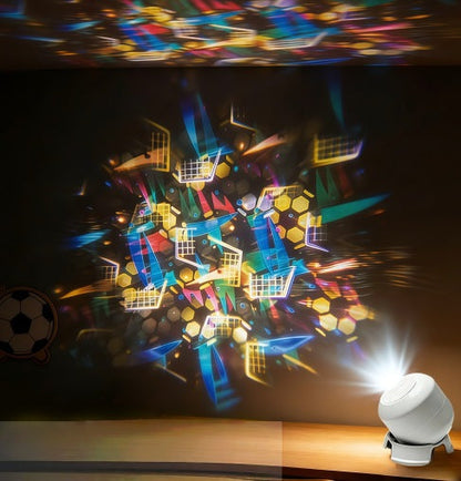 OceanGlow™ | Projektor Lampe – Rotierende Wellen, LED Nachtlicht & USB
