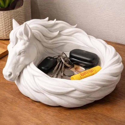 Dekorative Pferde-Schale für Schlüssel & Schmuck | EquiGrace™